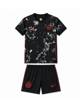 Billige Canada Bortedraktsett Barn VM 2026 Kortermet (+ Korte bukser)